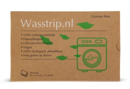 Wasstrips groene thee - 32 sheets/wasjes