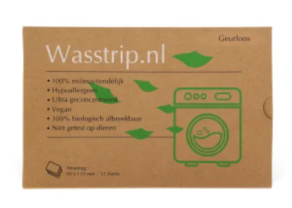 Wasstrips geurloos - 32 sheets/wasjes