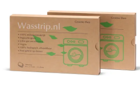 Wasstrips groene thee - 32 sheets/wasjes