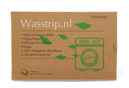 Wasstrips kokosnoot - 32 sheets/wasjes