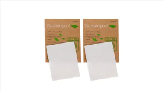 Wasstrips proefpakket - Geurloos + Geurloos (6 sheets/wasjes)