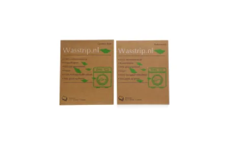 Wasstrips proefpakket - Kokosnoot + Groene thee (6 sheets/wasjes)