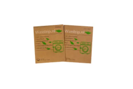 Wasstrips proefpakket - Geurloos + Kokosnoot (6 sheets/wasjes)