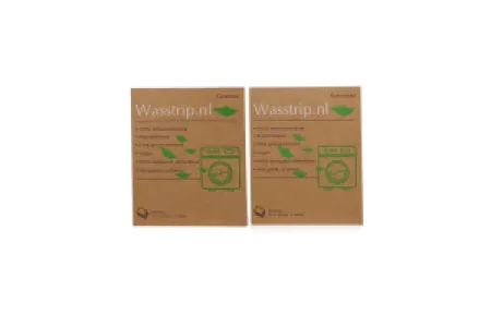 Wasstrips proefpakket - Geurloos + Kokosnoot (6 sheets/wasjes)
