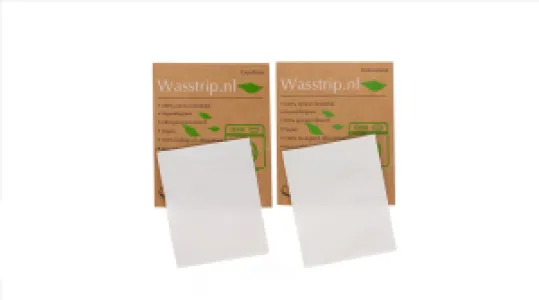 Wasstrips proefpakket - Geurloos + Kokosnoot (6 sheets/wasjes)