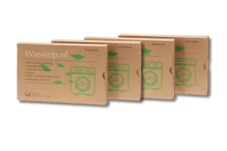 Wasstrips kokosnoot - 128 sheets/wasjes