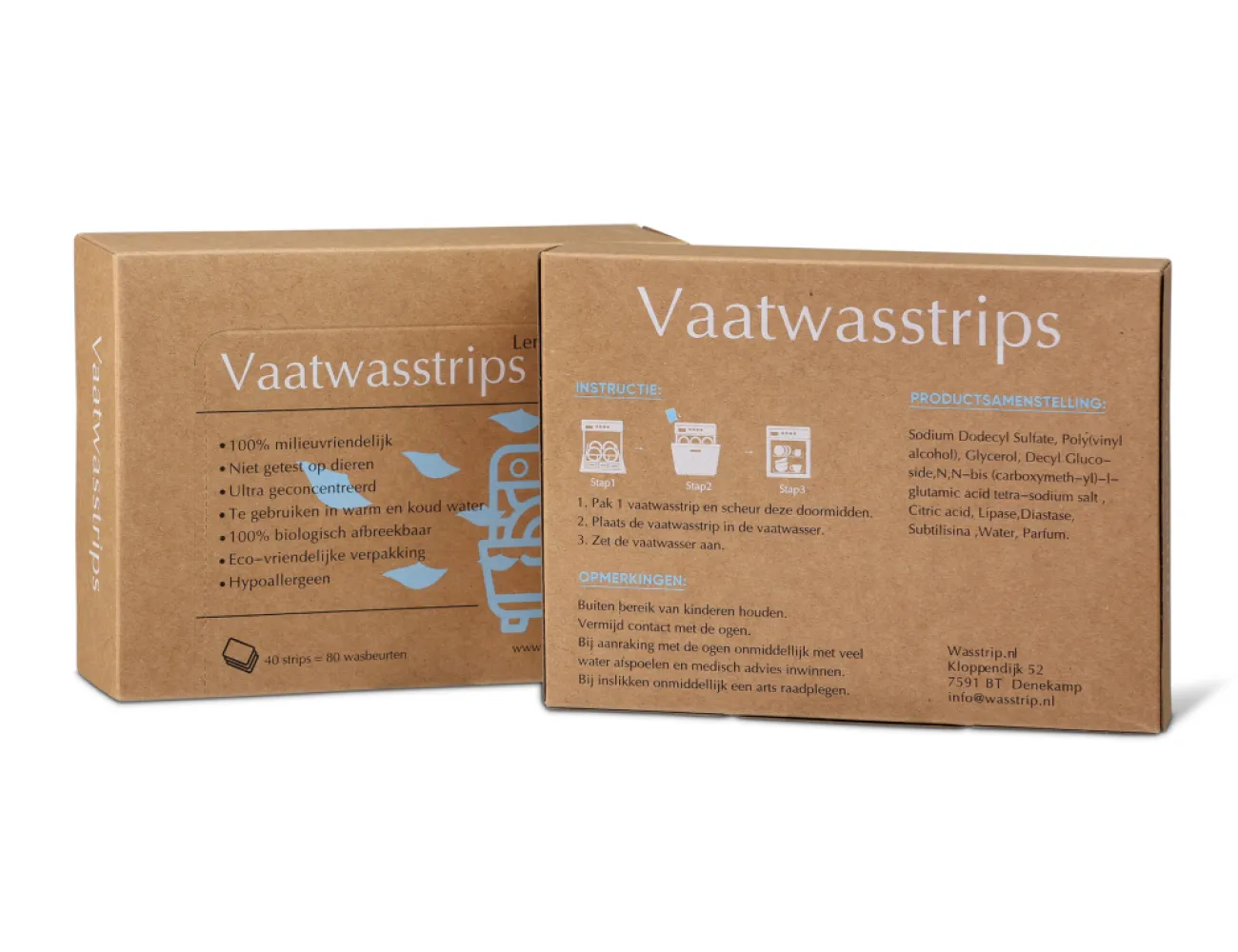 Vaatwasstrips - 160 wasbeurten