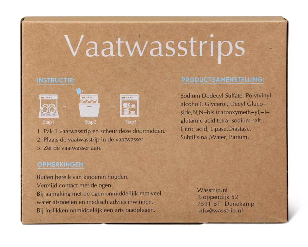 Vaatwasstrips - 160 wasbeurten