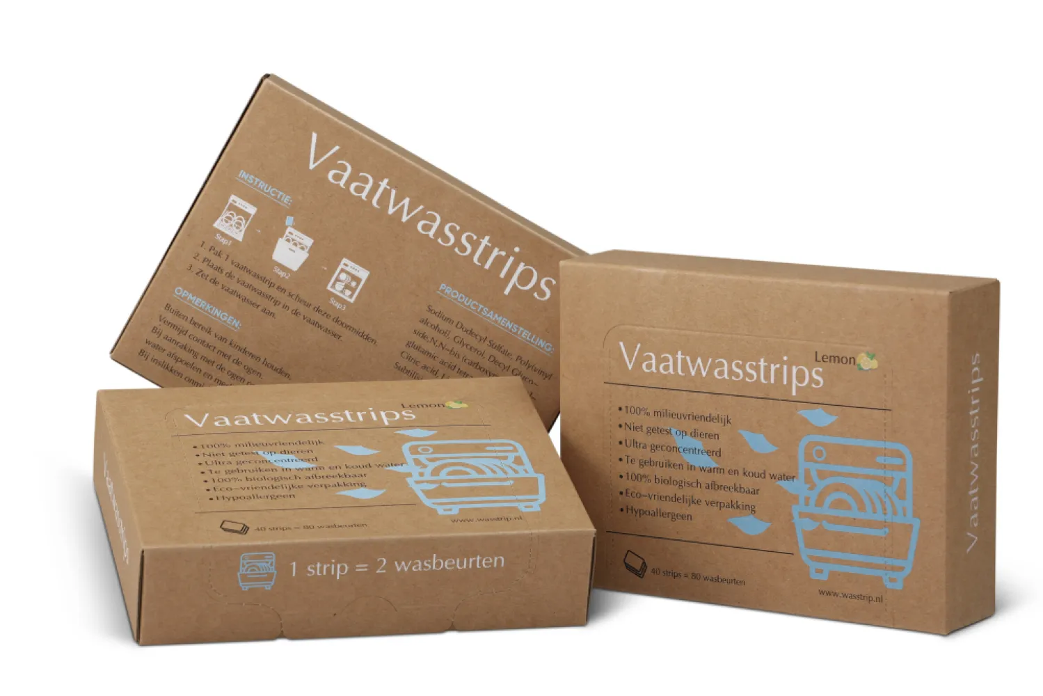 Vaatwasstrips - 160 wasbeurten