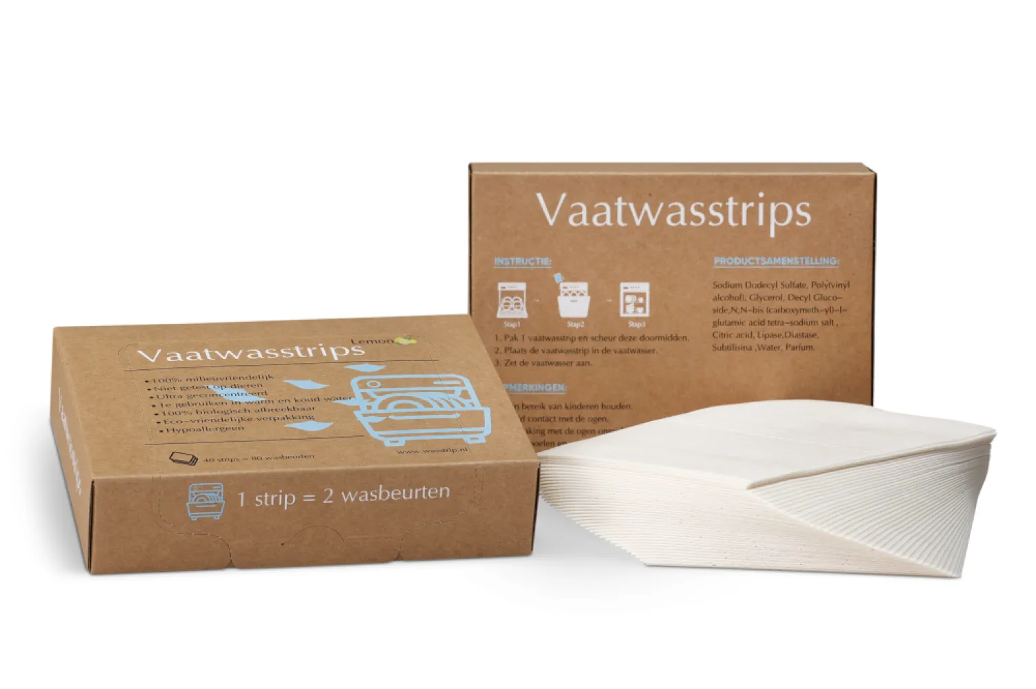 Vaatwasstrips - 160 wasbeurten