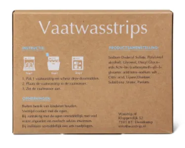 Vaatwasstrips - 80 wasbeurten