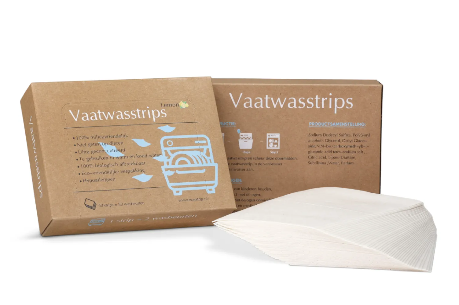 Vaatwasstrips - 160 wasbeurten