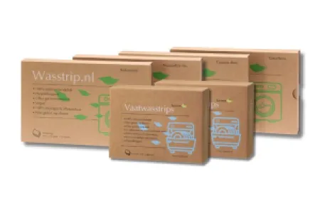 Wasstrips 128 sheets + Vaatwasstrips 160 wasbeurten | Combideal