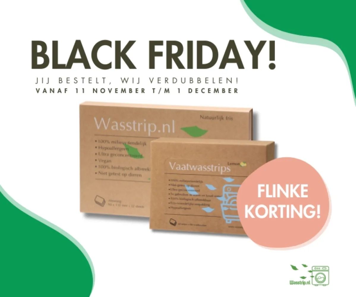 Black Friday - Wasstrip.nl